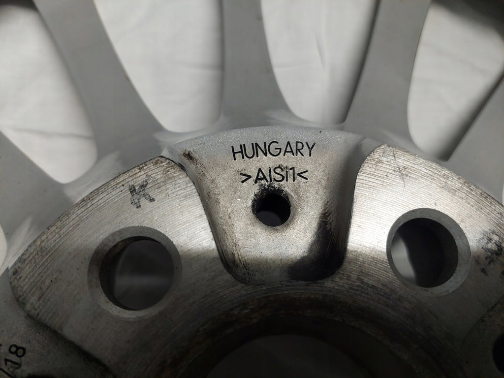 1x Alufelge 18 Zoll 8.0" 5x112 30ET Glanz Schwarz 6861224 BMW G31 G30 Rim Wheel