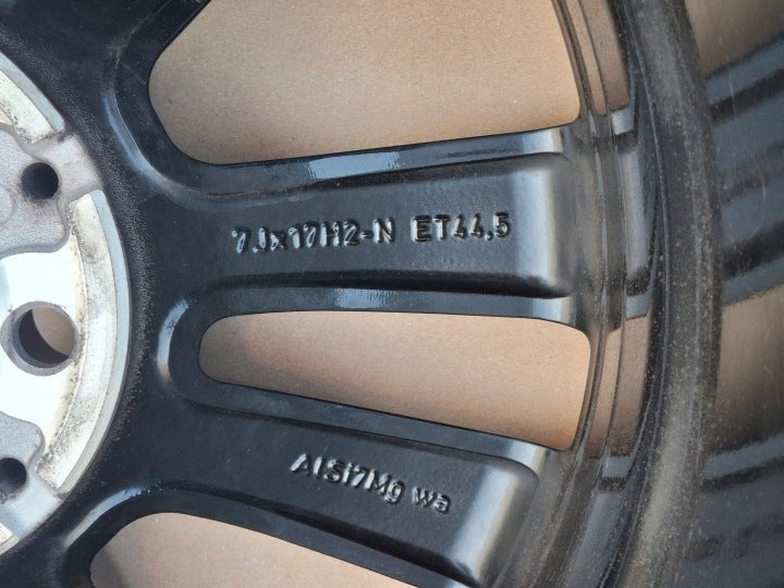 1x Alufelge 17 Zoll 7.0" 5x112 44 5ET A2064017400 Mercedes-Benz W206 Rim Wheel FEL5404040380no
