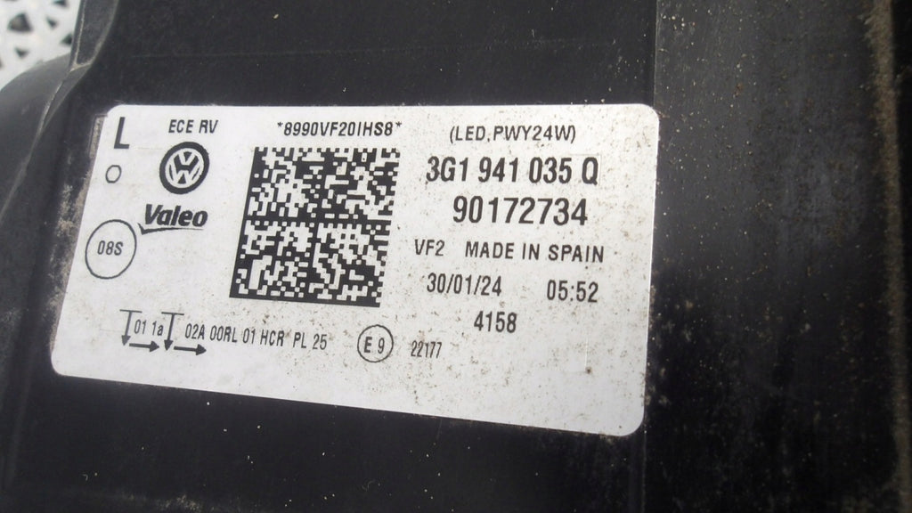 Frontscheinwerfer VW Passat B8 3G1941035Q LED Links Scheinwerfer Headlight SCH9304406630jd