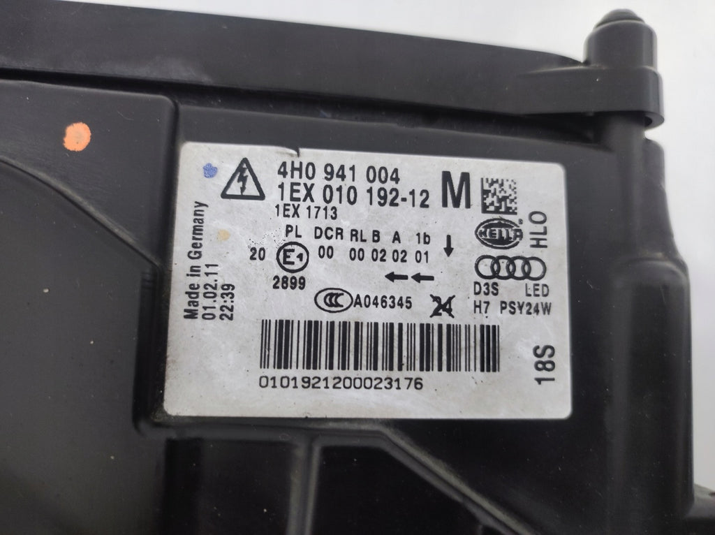 Frontscheinwerfer Audi A8 1EX010192-12 Xenon Rechts Scheinwerfer Headlight SCH8693480351xd