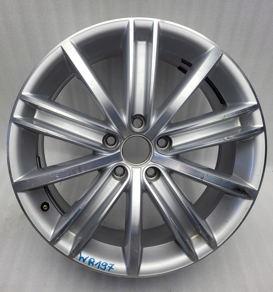 1x Alufelge 18 Zoll 7.0" 5x112 43ET Glanz Silber 5N0601025AF VW Tiguan Rim Wheel FEL7270342238lc