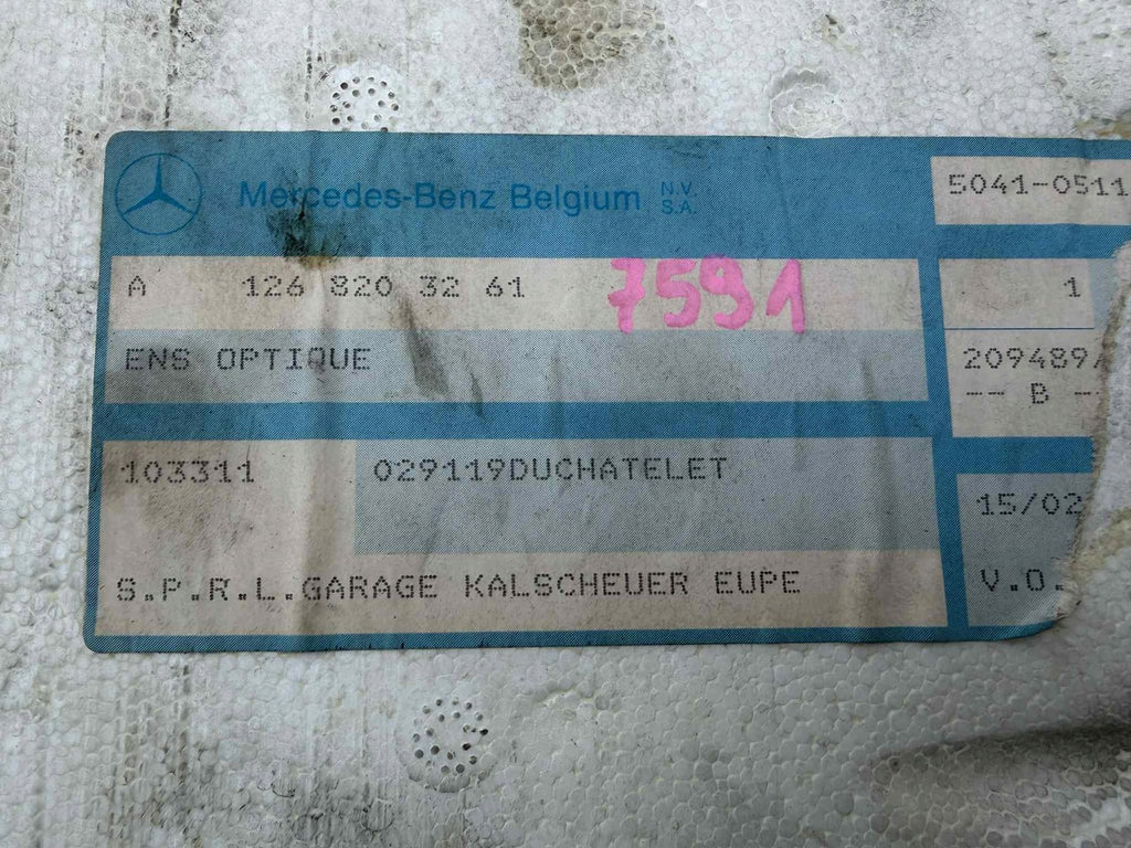Frontscheinwerfer Mercedes-Benz W126 1268203261 Rechts Scheinwerfer Headlight SCH7083495516sl