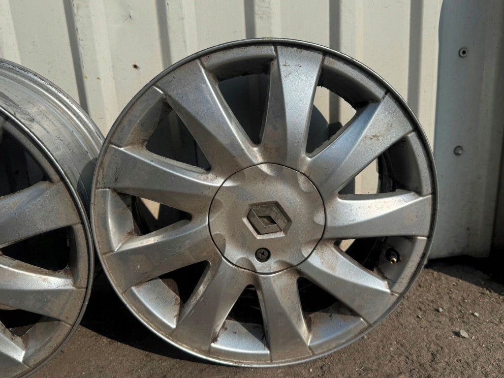 4x Alufelge 16 Zoll 8200800827 Renault Megane Ii Rim Wheel FEL7911588517he