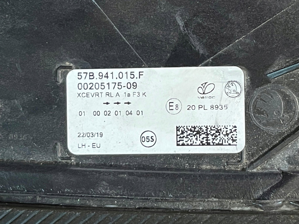 Frontscheinwerfer Skoda Karoq 57B941015F LED Links Scheinwerfer Headlight SCH7072995080ec