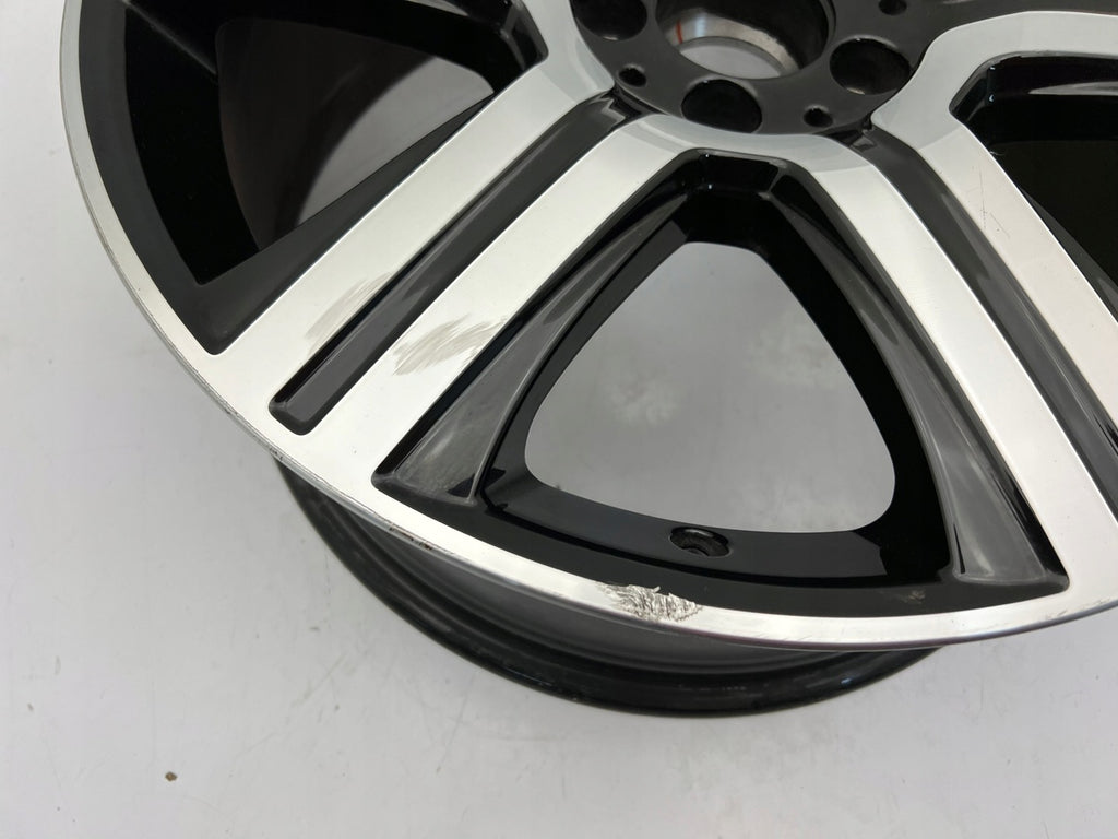 1x Alufelge 19 Zoll 8.0" 5x112 38ET Glanz Schwarz A2534011600 Mercedes-Benz X253