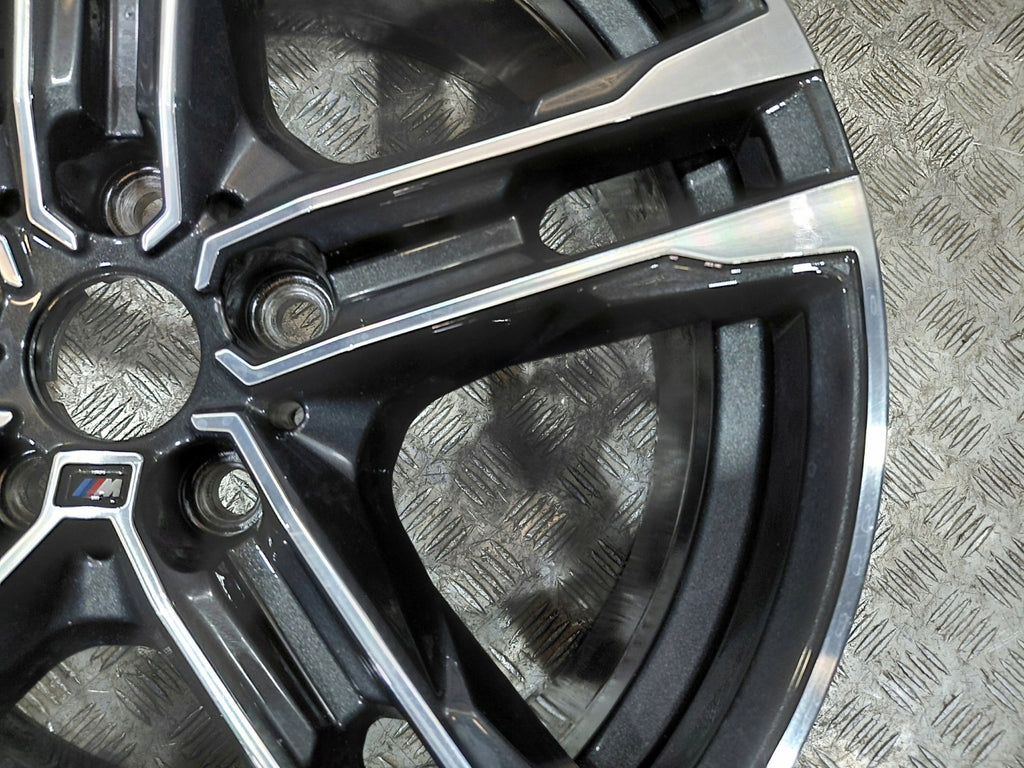 1x Alufelge 18 Zoll 8.0" 5x112 57ET Glanz Graphit 8092352 BMW F40 Mg Rim Wheel FEL8781505918lk