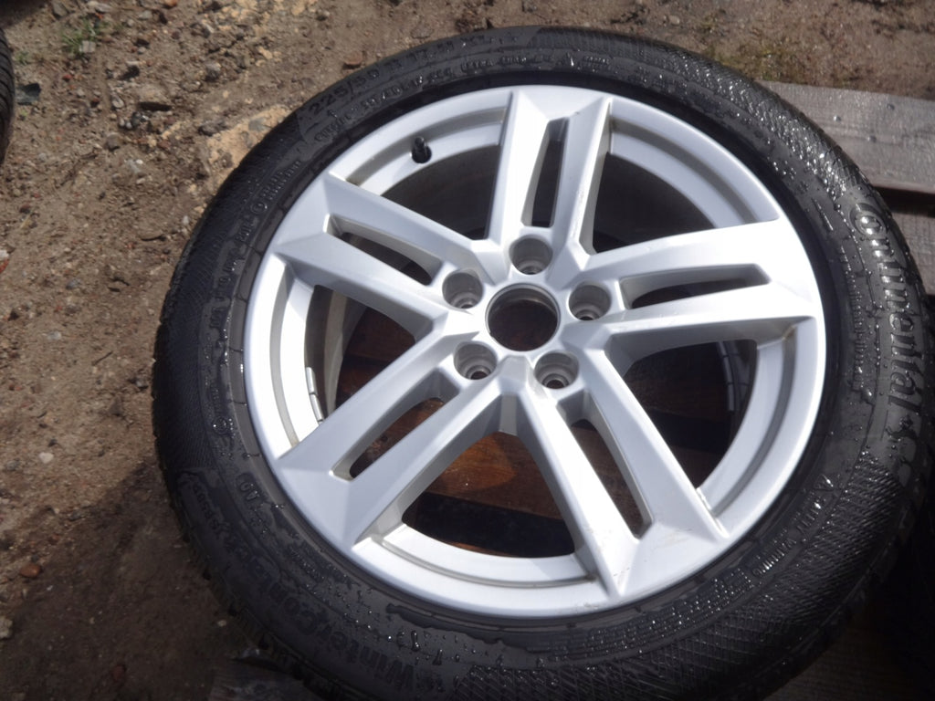 4x Alufelge 17 Zoll 7.0" 5x112 42ET Glanz Silber 8W0601025P Audi A4 B7 C5 FEL3136663111qq