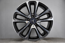 Laden Sie das Bild in den Galerie-Viewer, 4x Alufelge 18 Zoll 9.0&quot; 5x112 53ET Glanz A2134010400 Mercedes-Benz Mg Rim Wheel