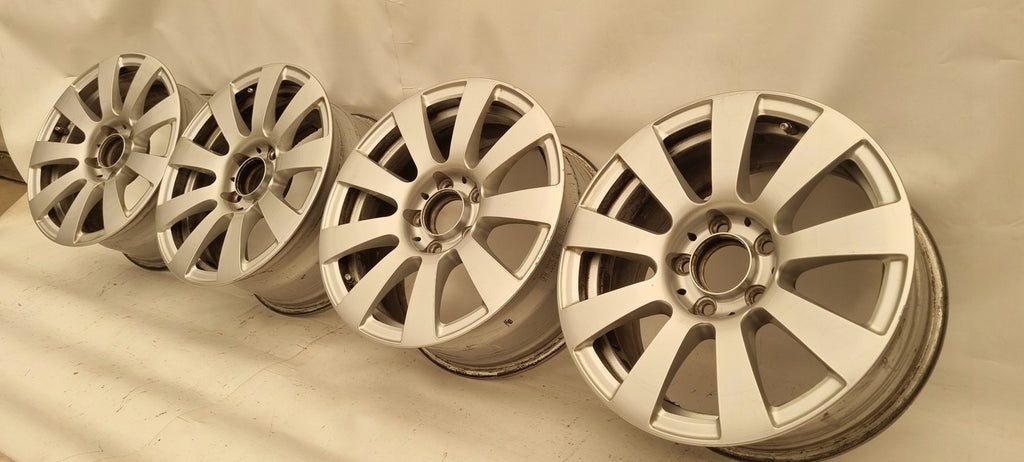 1x Alufelge 16 Zoll 7.5" 5x112 45 5ET Glanz A2124010102 Mercedes-Benz Rim Wheel