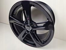 Laden Sie das Bild in den Galerie-Viewer, 4x Alufelge 19 Zoll 9.0" 5x112 52ET Glanz Schwarz Audi Rim Wheel FEL4912571536on