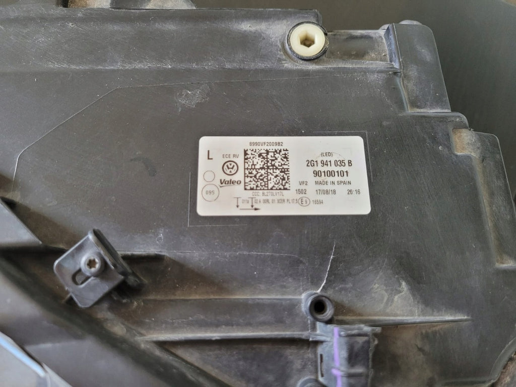 Frontscheinwerfer VW Polo 2G1941035B 90100101 LED Links Scheinwerfer Headlight