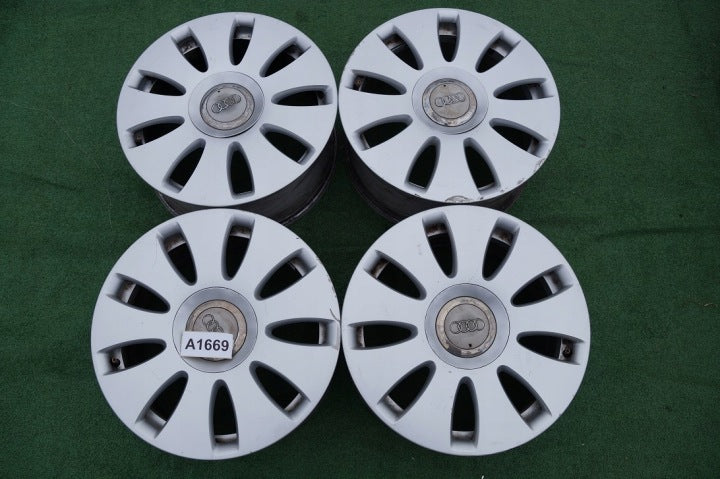 4x Alufelge 16 Zoll 7.0" 5x112 42ET 8E0601025AE Audi C6 A4 B6 B7 Rim Wheel FEL9436844838bm