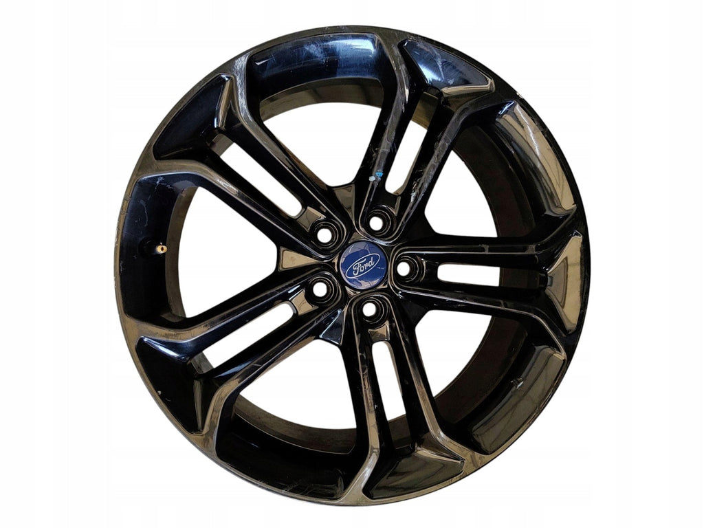 1x Alufelge 19 Zoll 8.0" 5x108 55ET Glanz Schwarz F1EJ-1007-G1A Ford Focus FEL9645841302pt