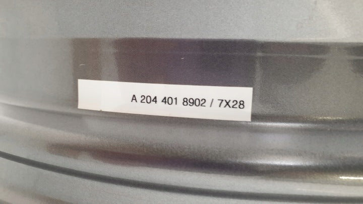 1x Alufelge 19 Zoll 7.5" 5x112 47ET Glanz Grau A2044018902 Mercedes-Benz X204 FEL9960076125nv