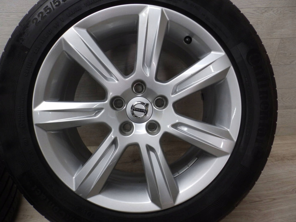 4x Alufelge 17 Zoll 8.0" 5x108 42ET Glanz Silber 31362838 Volvo S90 V90 FEL5178770904vz