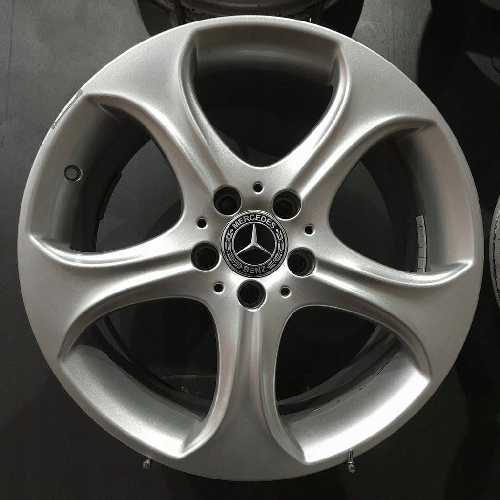 4x Alufelge 18 Zoll 7.5" 5x112 44ET Glanz Silber A2054010600 Mercedes-Benz W205 FEL8028767629mg