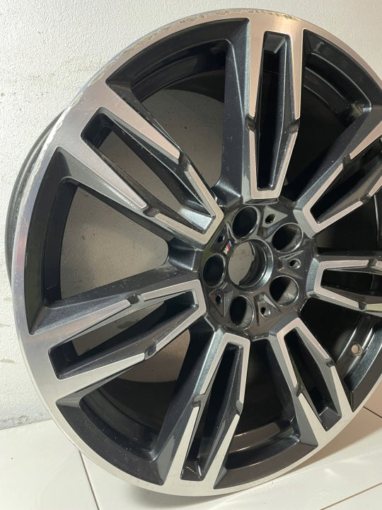1x Alufelge 19 Zoll 8.5" 5x112 29ET Glanz Silber 5A324E0 BMW 5 Rim Wheel FEL3337769808xb