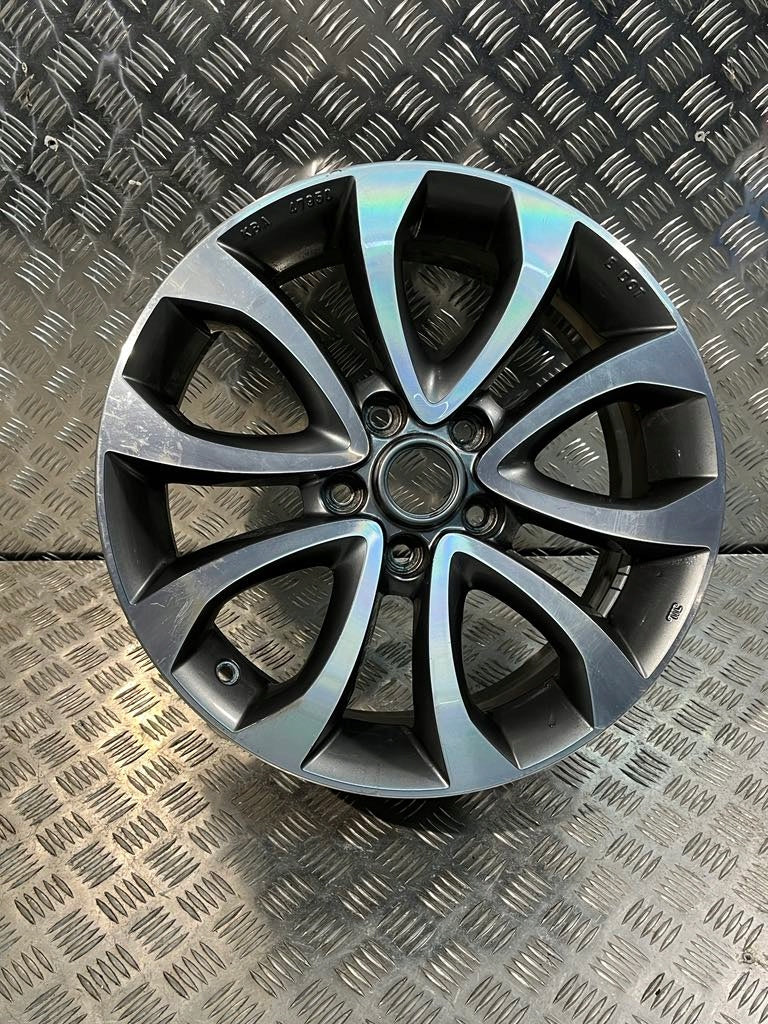 1x Alufelge 17 Zoll 7.0" 5x114.3 47ET Glanz KE409-1K200 Nissan Leaf Juke FEL1527553324hw