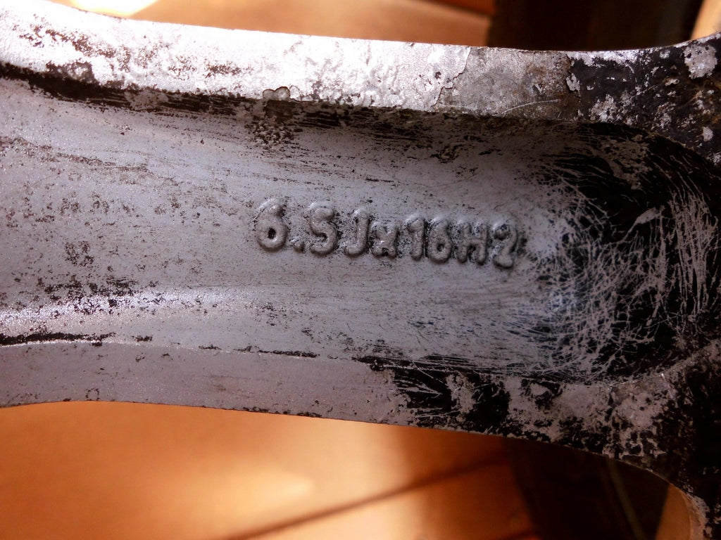 1x Alufelge 16 Zoll 6.5" 5x110 37ET Opel Zafira B Rim Wheel