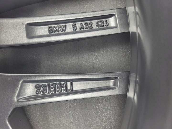 1x Alufelge 19 Zoll 8.5" 5x112 29ET Glanz Silber 5A324D6 BMW 5 G31 G30 Rim Wheel FEL9704192234gm