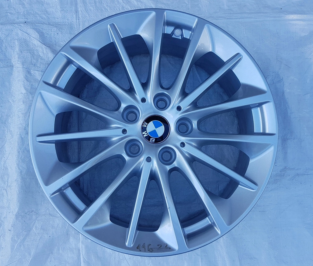 1x Alufelge 17 Zoll 7.5" 5x112 54ET Glanz Silber 6856084 BMW F44 F45 1 F40 F46