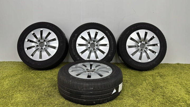 1x Alufelge 16 Zoll 6.5" 5x112 38ET Matt Silber A2054010100 Mercedes-Benz W205 FEL1157132330br
