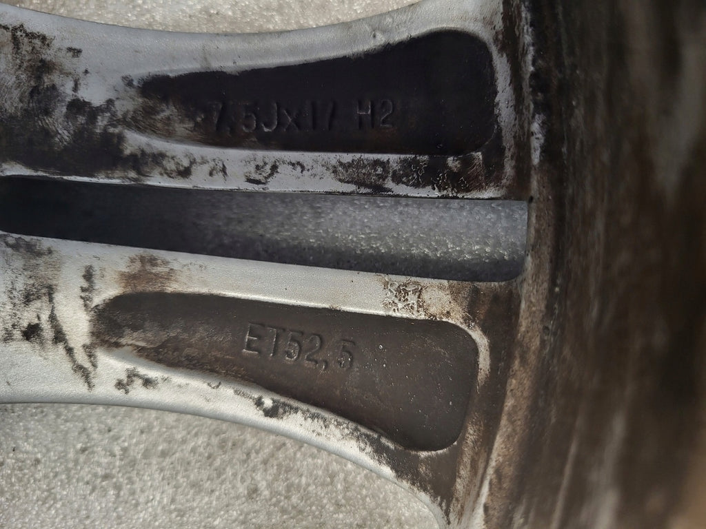 1x Alufelge 17 Zoll 7.5" 5x112 52 5ET A2464011002 Mercedes-Benz Cla C117