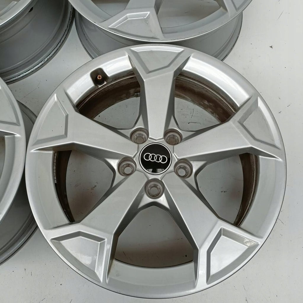 4x Alufelge 17 Zoll 6.5" 5x112 38ET Glanz Silber 83A601025AL Audi Q3 Q2 FEL2029221267xl