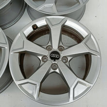 Laden Sie das Bild in den Galerie-Viewer, 4x Alufelge 17 Zoll 6.5" 5x112 38ET Glanz Silber 83A601025AL Audi Q3 Q2 FEL2029221267xl