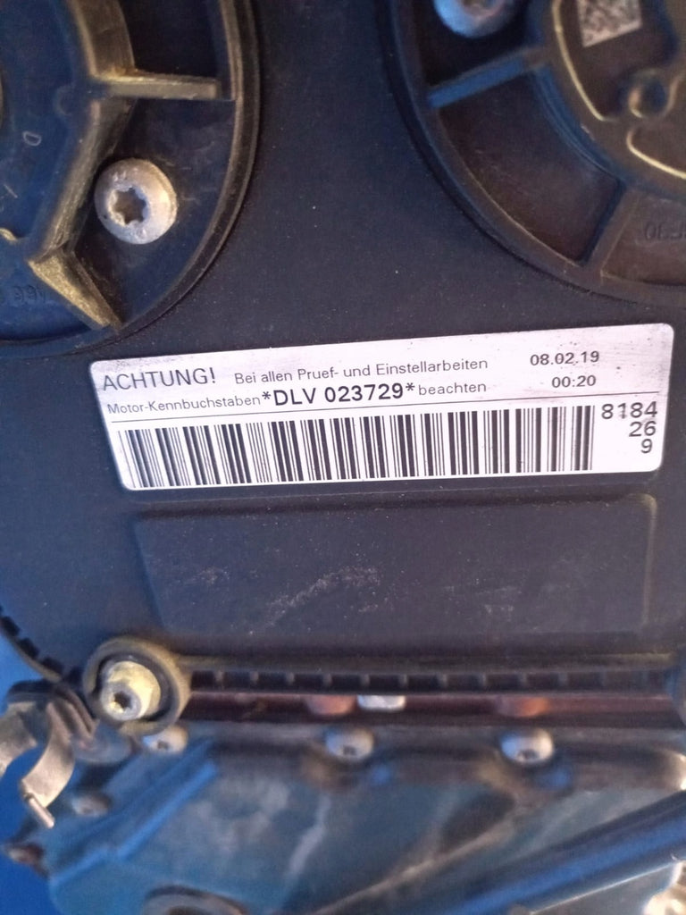 Motor Audi A4 B9 DLV 2.0 TFSI 190PS 53TKm 2019 Benzin Engine Unkomplett