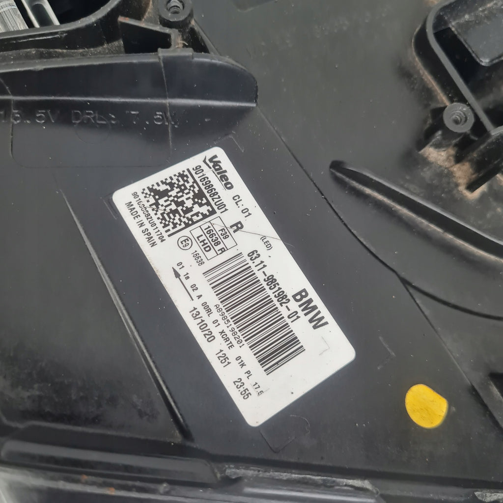 Frontscheinwerfer BMW X2 F39 9851982 Rechts Scheinwerfer Headlight SCH5500461687dq