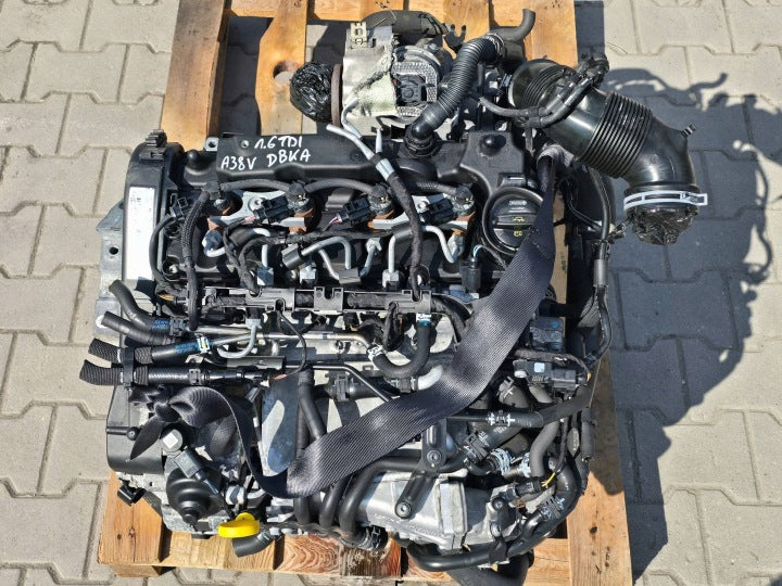 Motor Audi Seat Skoda VW I DBK 1.6 TDI 142TKm 2016 Diesel Engine Unkomplett MOT4247083196cu