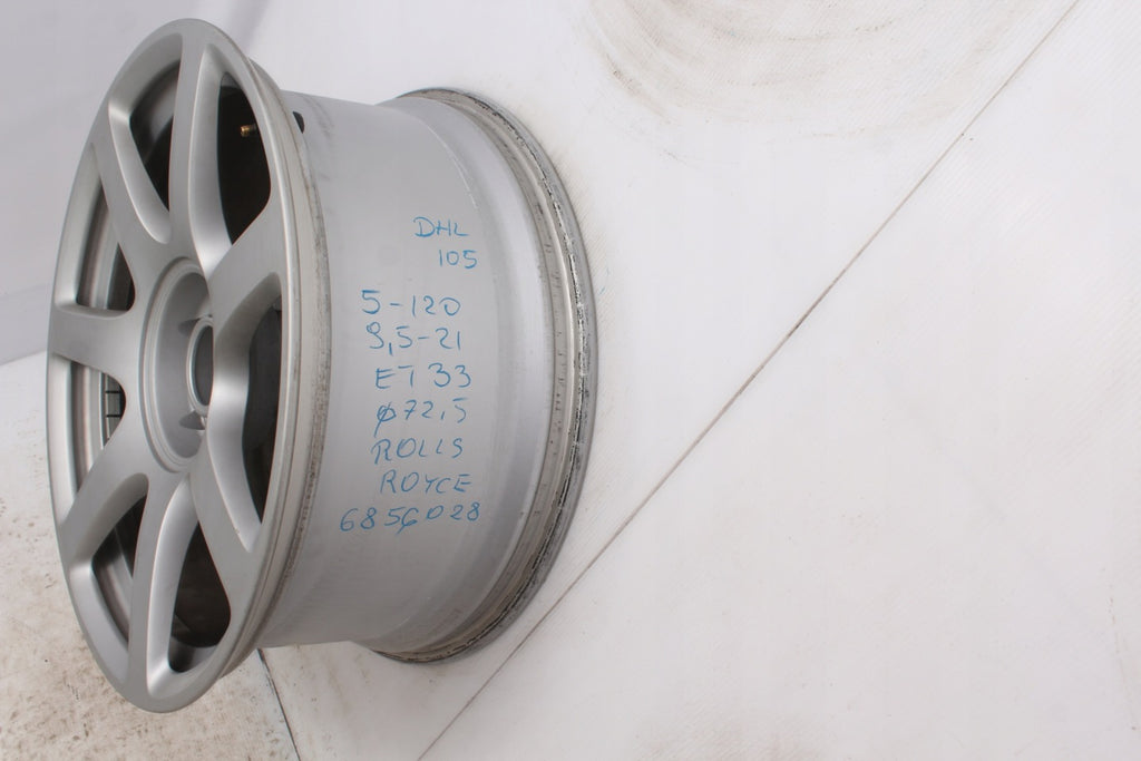 1x Alufelge 21 Zoll 9.5" 5x120 33ET Rim Wheel FEL3259193439ej
