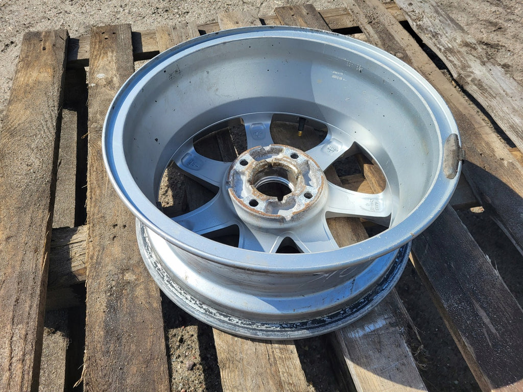 1x Alufelge 15 Zoll 6.0" 4x108 23ET 9673773577 Peugeot Rim Wheel