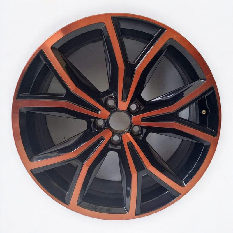 1x Alufelge 18 Zoll 7.0" 5x100 39ET 2GM601025P VW T-Cross Rim Wheel