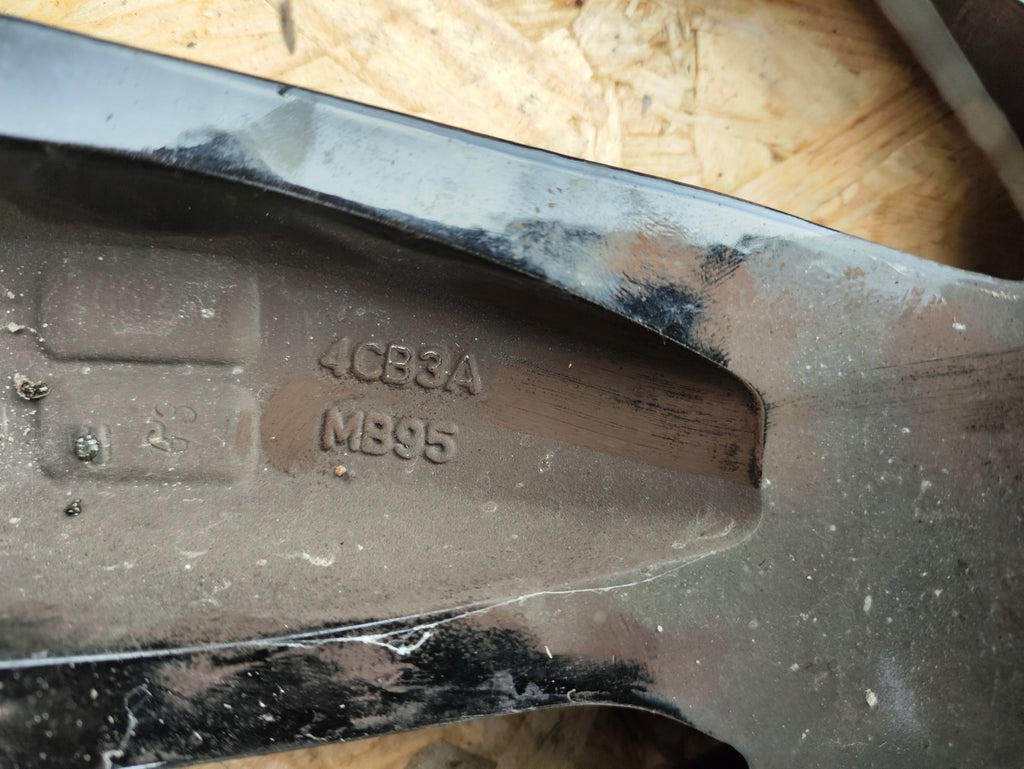 1x Alufelge 19 Zoll 7.0" 5x114.3 40ET Glanz Schwarz Nissan X-Trail I Qashqai FEL7882021041eq