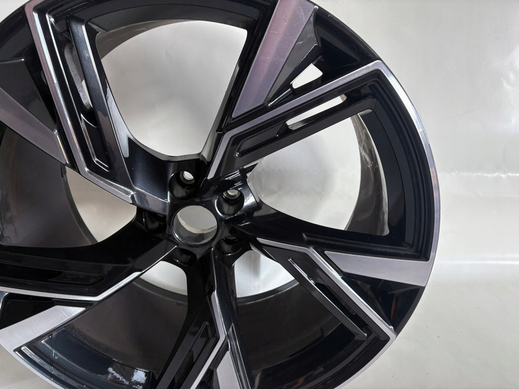 1x Alufelge 22 Zoll 10.5" 5x112 19ET Glanz Schwarz 4K0601025DK Audi D5 Rim Wheel FEL4383043070ik