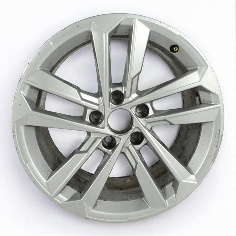 1x Alufelge 17 Zoll 8.0" 5x112 46ET Glanz Silber 8Y0601025 Audi A3 Rim Wheel