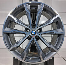 Laden Sie das Bild in den Galerie-Viewer, 1x Alufelge 20 Zoll 9.5" 5x112 43ET Glanz Graphit 8010269 BMW Rim Wheel FEL6691755989pm