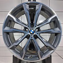 Laden Sie das Bild in den Galerie-Viewer, 1x Alufelge 20 Zoll 9.5" 5x112 43ET Glanz Graphit 8010269 BMW Rim Wheel FEL6691755989pm