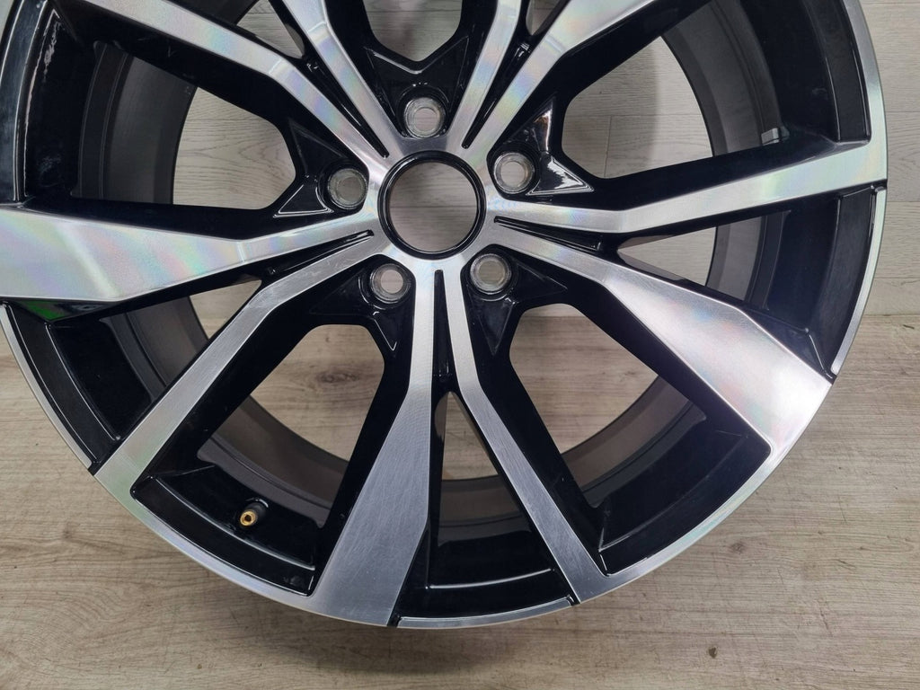 1x Alufelge 19 Zoll 8.0" 5x112 47ET Glanz Schwarz 2GA601025AK VW T-Roc Rim Wheel FEL9117612485hq