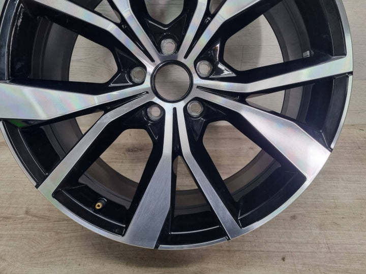 1x Alufelge 19 Zoll 8.0" 5x112 47ET Glanz Schwarz 2GA601025AK VW T-Roc Rim Wheel FEL9117612485hq