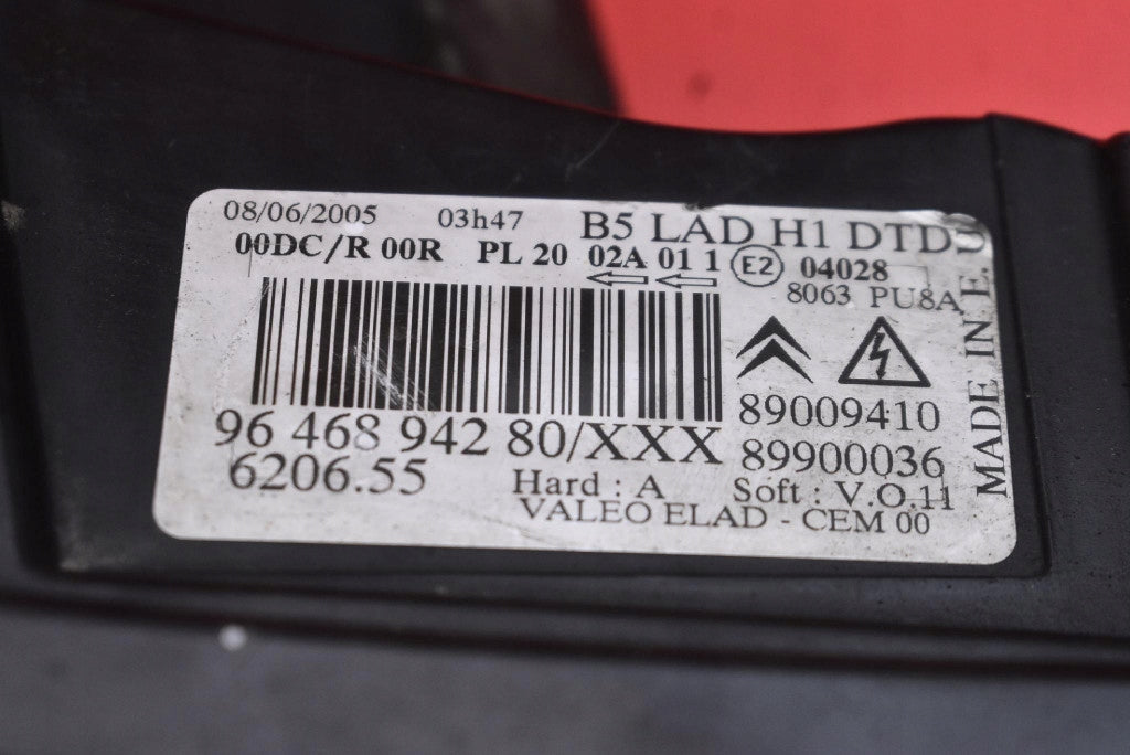 Frontscheinwerfer Citroën C4 I 9646894280 Xenon Rechts Scheinwerfer Headlight SCH1729066467ty