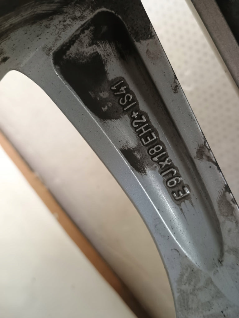 1x Alufelge 18 Zoll 9.0" 5x120 41ET Glanz Silber 7842637 BMW X1 E84 Rim Wheel FEL5583009560db