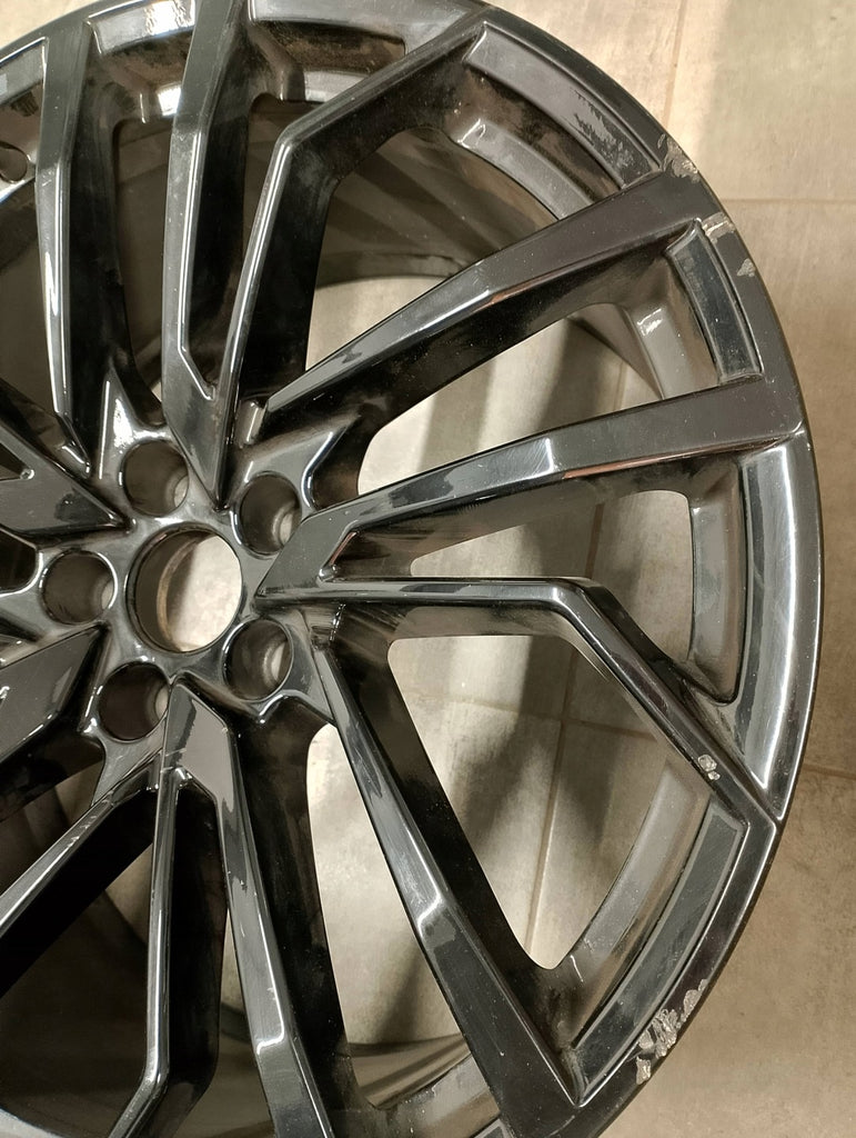 1x Alufelge 20 Zoll 9.0" 5x112 22ET Schwarz 8W0601025FE Audi A5 A4 Rim Wheel FEL5313678181ck