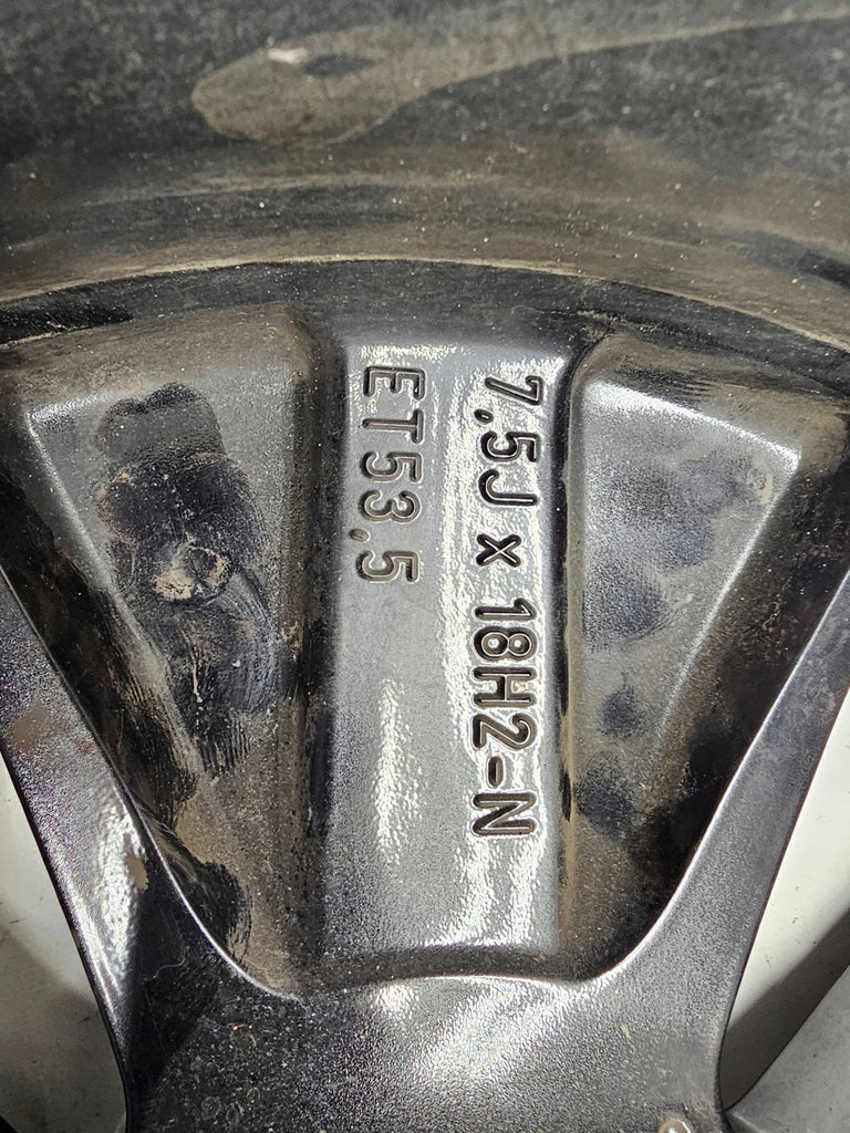 1x Alufelge 18 Zoll 7.5" 5x112 53 5ET A2434011300 Mercedes-Benz Eqa Eqb