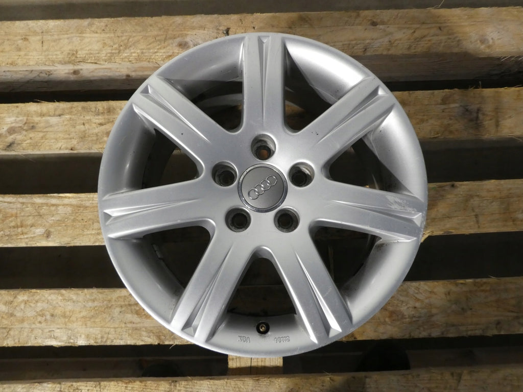 1x Alufelge 16 Zoll 7.0" 5x112 42ET Glanz Silber 4F0071496 Audi B9 Rim Wheel FEL6009896285at
