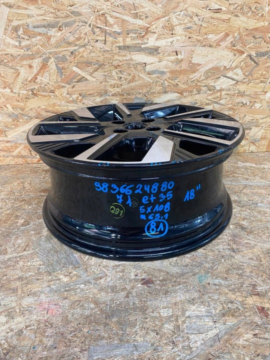 1x Alufelge 18 Zoll 5x108 9836624880 Opel Mokka Rim Wheel FEL5783382305su
