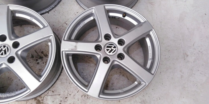 4x Alufelge 16 Zoll 6.5" 5x112 33ET KBA50920 VW Touran Rim Wheel FEL7221446379gq