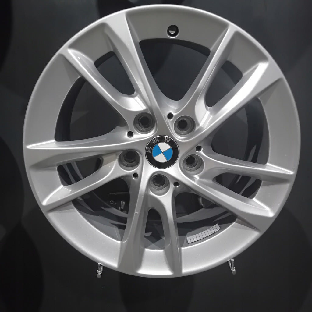 4x Alufelge 16 Zoll 7.0" 5x112 47ET Glanz Silber 6855083 BMW 2 F45 F46 Rim Wheel FEL4324786280kd